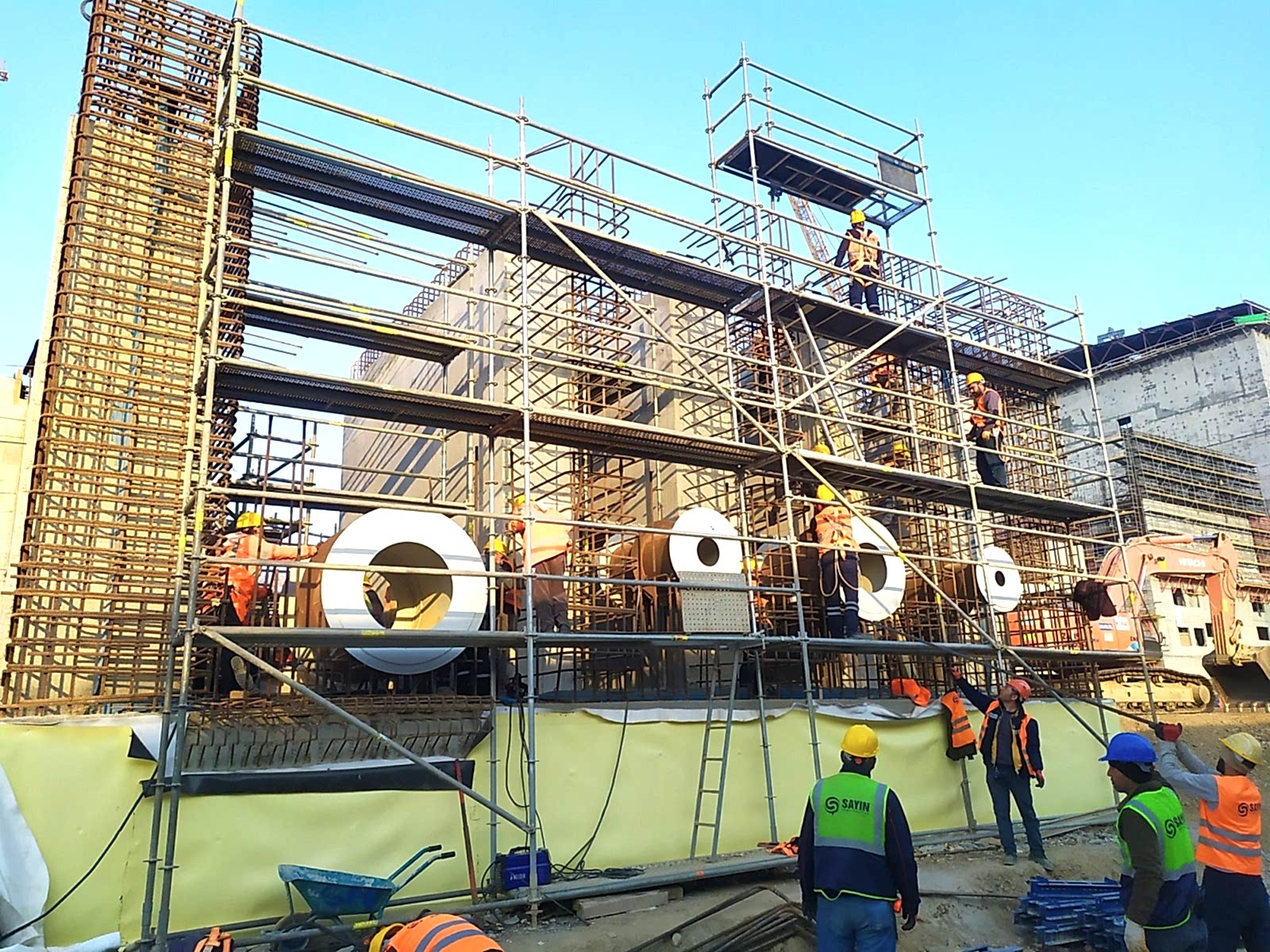 Akkuyu'da inşaat 2023 yılında da hızla ilerliyor