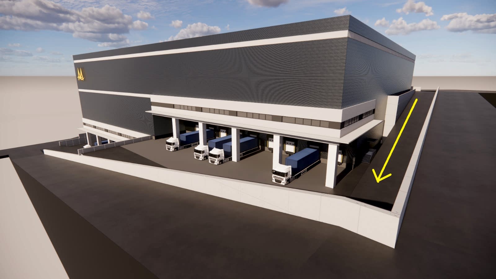 لقد بدأنا مشروع مستودع Mecit Çetinkaya البحري!